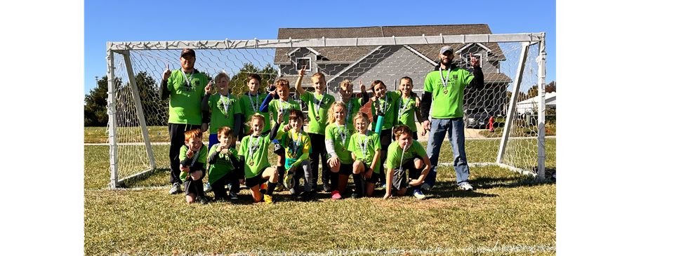 U10 Tournament Champions - Daybreak Custom Designs - 2024